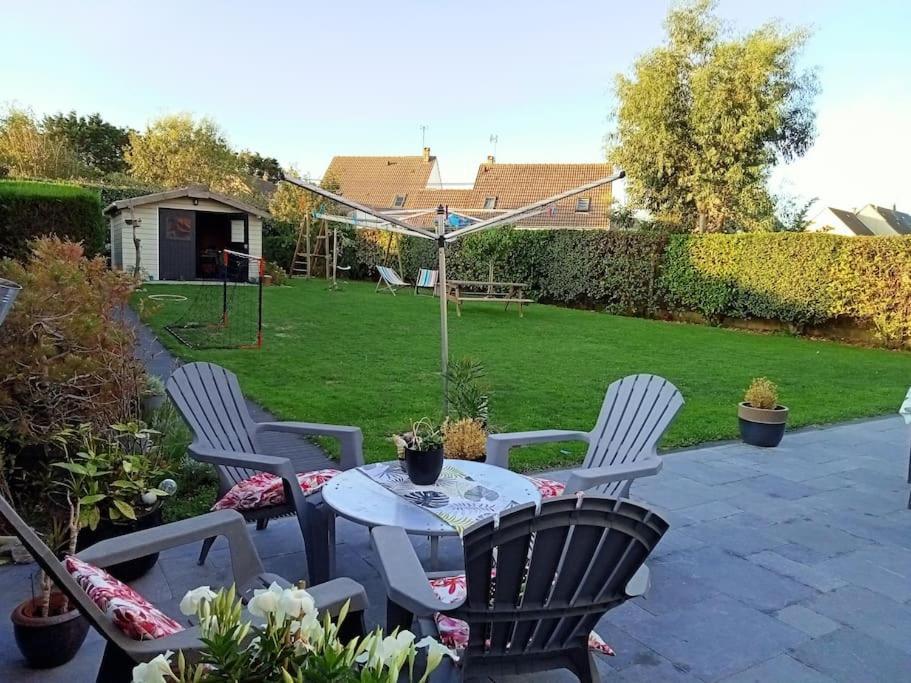 Soleil D'Opale Et Son Grand Jardin Villa Wimereux Exterior foto