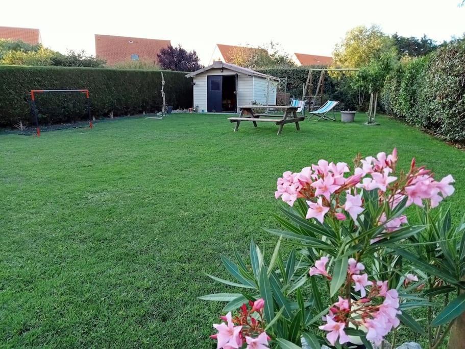 Soleil D'Opale Et Son Grand Jardin Villa Wimereux Exterior foto