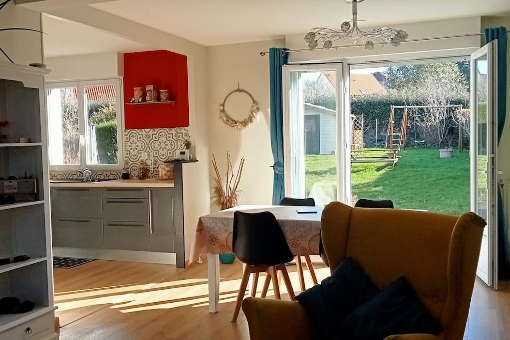 Soleil D'Opale Et Son Grand Jardin Villa Wimereux Exterior foto