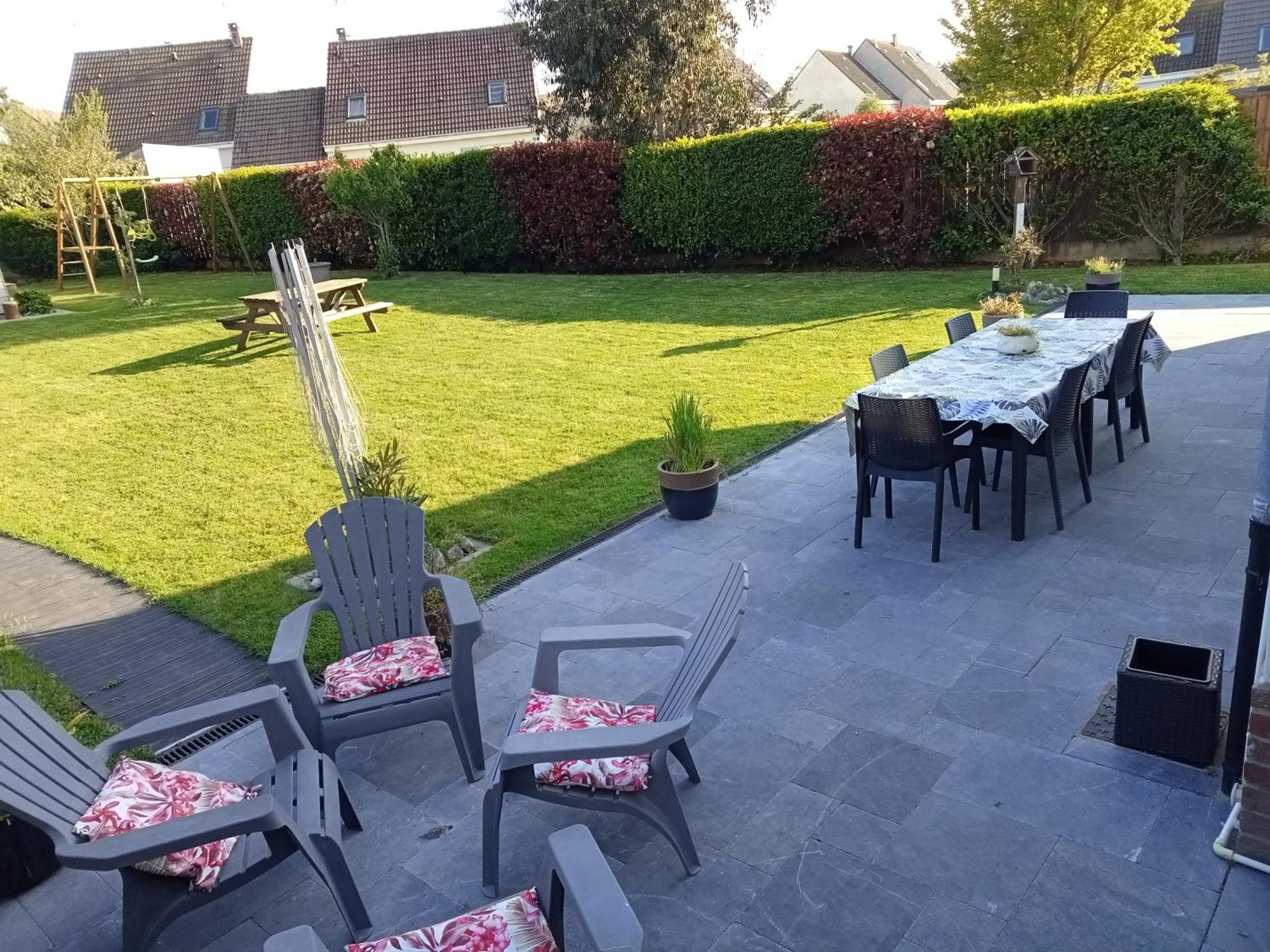 Soleil D'Opale Et Son Grand Jardin Villa Wimereux Exterior foto